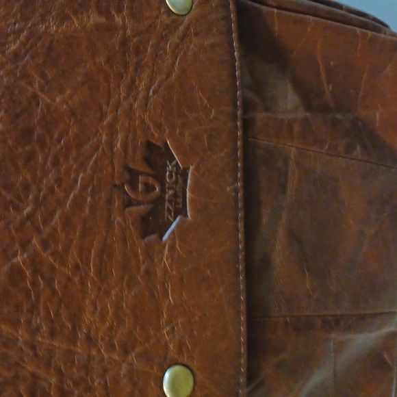 Brown leather, Crossbody, shoulder - Picture 2 of 4